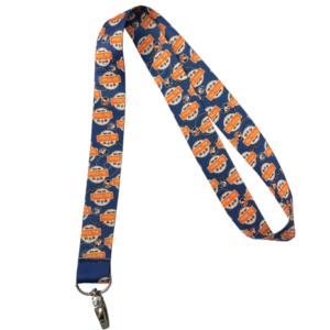 Blue Bill Miller Lanyard with logo